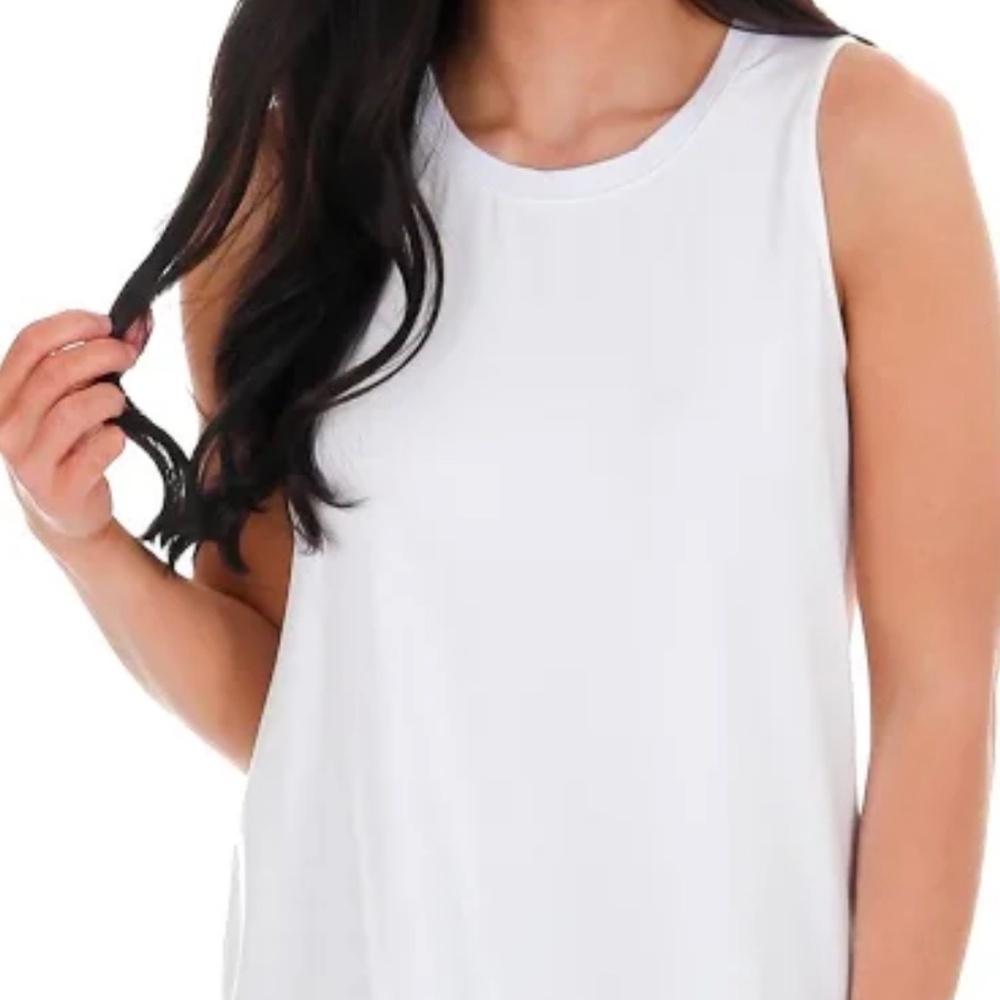 Spanx White Tank Top